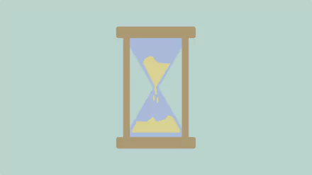  Minimalistic Hourglass(Landscape)