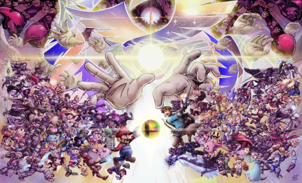 video game Super Smash Bros. Ultimate HD Desktop Wallpaper | Background Image