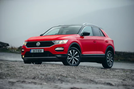 SUV vehicle Volkswagen T-Roc HD Desktop Wallpaper | Background Image