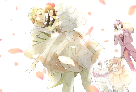 Yuri Briar Yor Forger Loid Forger Bond (Spy x Family) Anya Forger Anime Spy x Family HD Desktop Wallpaper | Background Image