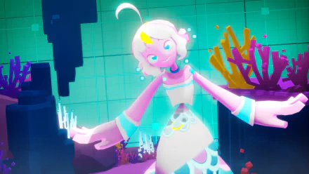 video game No Straight Roads HD Desktop Wallpaper | Background Image