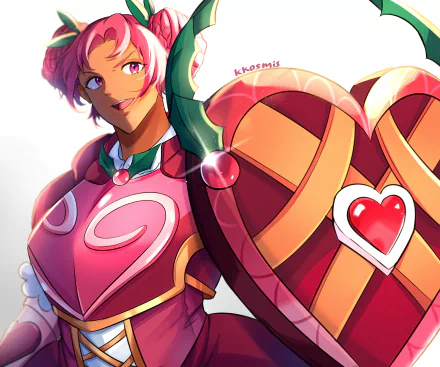 Hollyberry Cookie (Cookie Run) video game COOKIE RUN: KINGDOM HD Desktop Wallpaper | Background Image