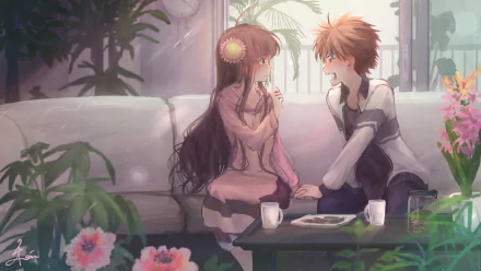 Kotarou Tennouji Kotori Kanbe Anime Rewrite HD Desktop Wallpaper | Background Image