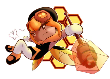 Amber Sugar Cookie (Cookie Run) video game Cookie Run: OvenBreak HD Desktop Wallpaper | Background Image