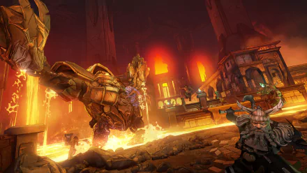 video game Tiny Tina's Assault on Dragon Keep: A Wonderlands One-shot Adventure HD Desktop Wallpaper | Background Image