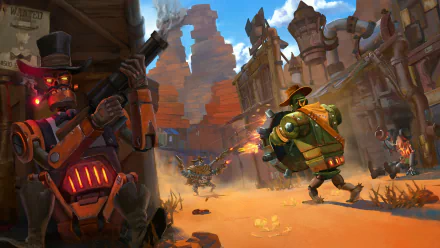 video game SteamWorld Headhunter HD Desktop Wallpaper | Background Image