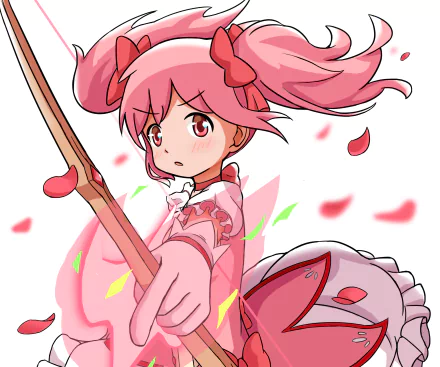 Madoka Kaname Anime Magia Record: Puella Magi Madoka Magica Side Story HD Desktop Wallpaper | Background Image