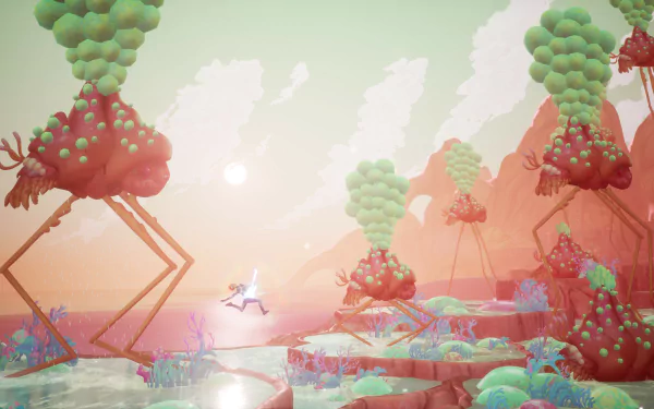 video game The Artful Escape HD Desktop Wallpaper | Background Image