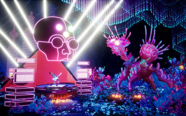 video game The Artful Escape HD Desktop Wallpaper | Background Image