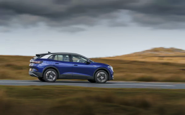 electric car Volkswagen ID.4 Pro vehicle Volkswagen ID.4 HD Desktop Wallpaper | Background Image