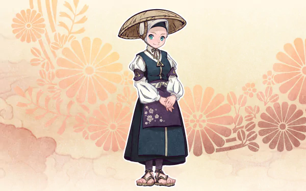 video game Sakuna: Of Rice And Ruin HD Desktop Wallpaper | Background Image