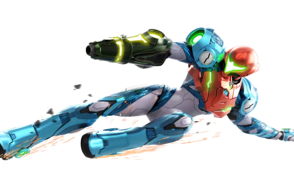 Samus Aran video game Metroid Dread HD Desktop Wallpaper | Background Image