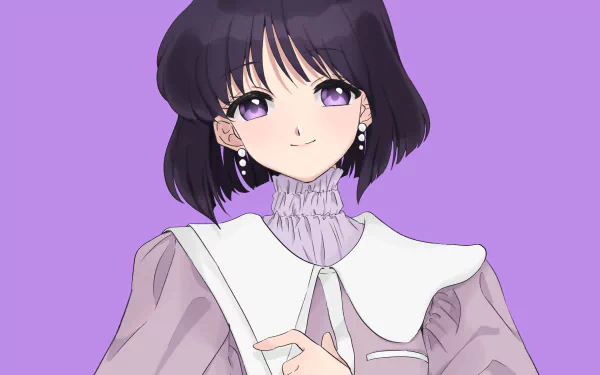 Sailor Saturn Hotaru Tomoe Anime Sailor Moon Eternal HD Desktop Wallpaper | Background Image