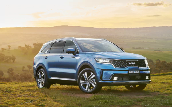 SUV Kia Sorento Plug-in Hybrid vehicle Kia Sorento HD Desktop Wallpaper | Background Image