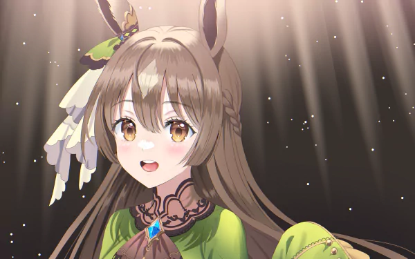 animal ears Satono Diamond Anime Uma Musume: Pretty Derby HD Desktop Wallpaper | Background Image