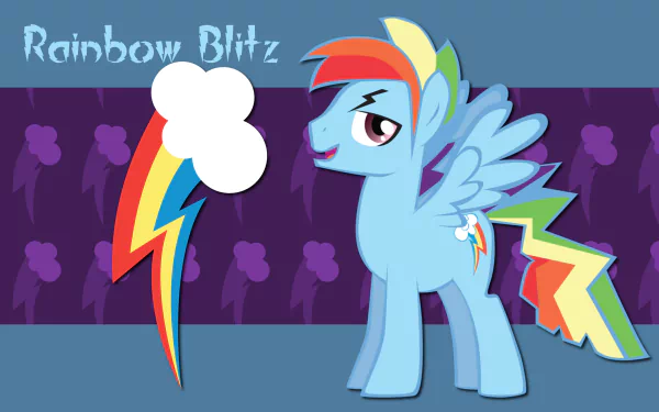 Rainbow Blitz TV Show My Little Pony: Friendship Is Magic HD Desktop Wallpaper | Background Image