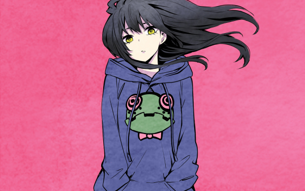 Anime Mieruko-chan Miko Yotsuya HD Wallpaper | Background Image