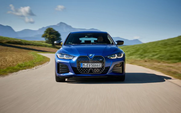 vehicle BMW i4 M50 HD Desktop Wallpaper | Background Image