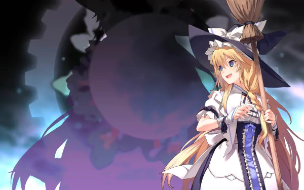 video game LABYRINTH OF TOUHOU - GENSOKYO AND THE HEAVEN-PIERCING TREE HD Desktop Wallpaper | Background Image