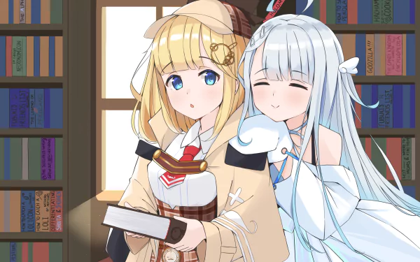 hololive Watson Amelia Amatsuka Uto Anime Virtual Youtuber HD Desktop Wallpaper | Background Image