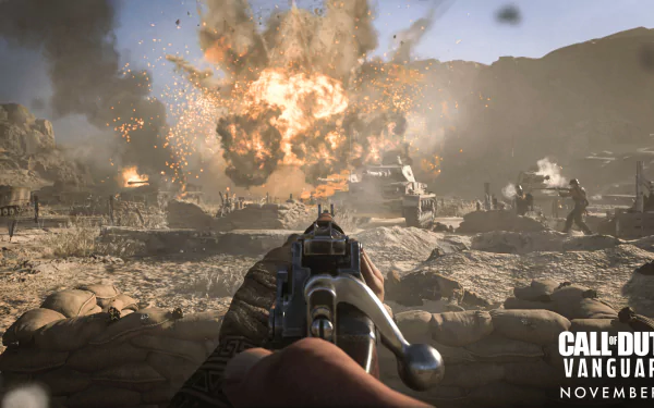 video game Call of Duty: Vanguard HD Desktop Wallpaper | Background Image