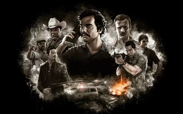 TV Show Narcos HD Desktop Wallpaper | Background Image