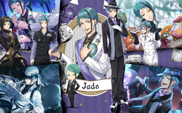 Jade Leech video game Twisted Wonderland HD Desktop Wallpaper | Background Image