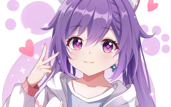 Keqing (Genshin Impact) video game Genshin Impact HD Desktop Wallpaper | Background Image