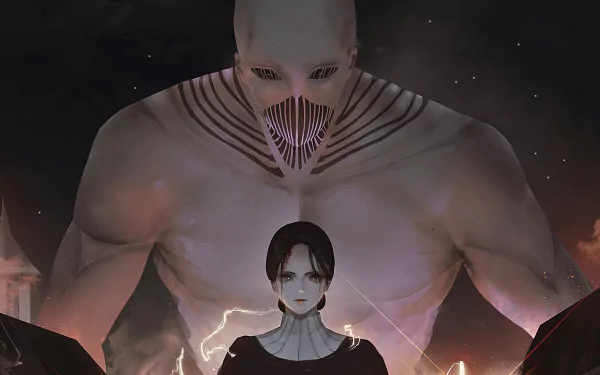 Lara Tybur War Hammer Titan Anime Attack on Titan HD Desktop Wallpaper | Background Image