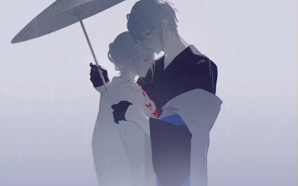 love Yamanbagiri Chougi Saniwa (Touken Ranbu) Anime Touken Ranbu HD Desktop Wallpaper | Background Image