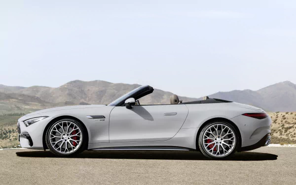 Mercedes-AMG SL 55 4MATIC vehicle Mercedes-AMG SL HD Desktop Wallpaper | Background Image