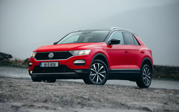 SUV vehicle Volkswagen T-Roc HD Desktop Wallpaper | Background Image