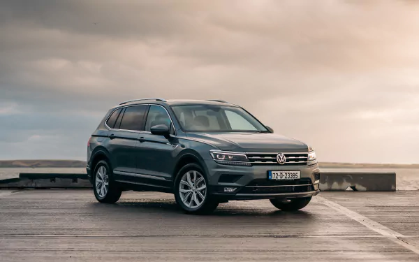 SUV vehicle Volkswagen Tiguan Allspace HD Desktop Wallpaper | Background Image