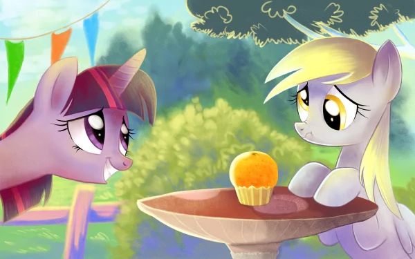 Derpy Hooves Twilight Sparkle TV Show My Little Pony: Friendship Is Magic HD Desktop Wallpaper | Background Image