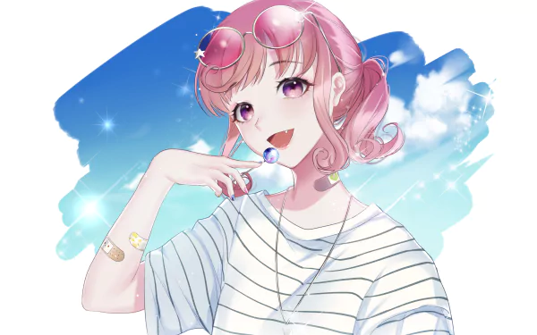 sunglasses Kofuku Ebisu Anime Noragami HD Desktop Wallpaper | Background Image