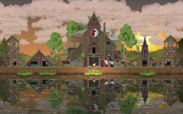 video game Kingdom: Two Crowns HD Desktop Wallpaper | Background Image