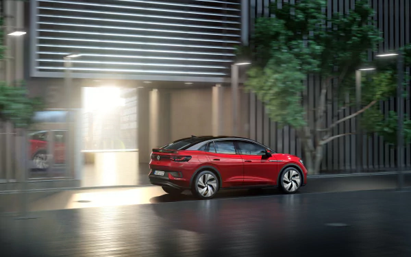 SUV Volkswagen ID.5 GTX vehicle Volkswagen ID.5 HD Desktop Wallpaper | Background Image