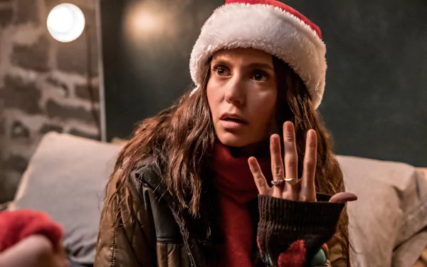 Nina Dobrev movie Love Hard HD Desktop Wallpaper | Background Image