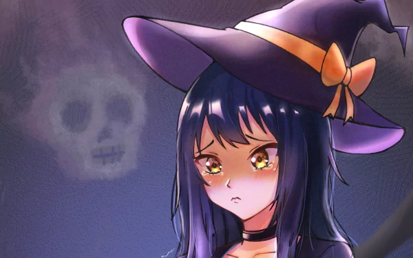 Miko Yotsuya Anime Mieruko-chan HD Desktop Wallpaper | Background Image