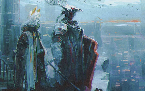 Hellagur (Arknights) Patriot (Arknights) video game Arknights HD Desktop Wallpaper | Background Image