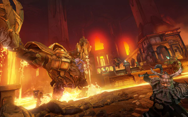 video game Tiny Tina's Assault on Dragon Keep: A Wonderlands One-shot Adventure HD Desktop Wallpaper | Background Image