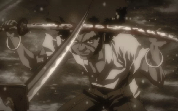 Anime Afro Samurai HD Desktop Wallpaper | Background Image