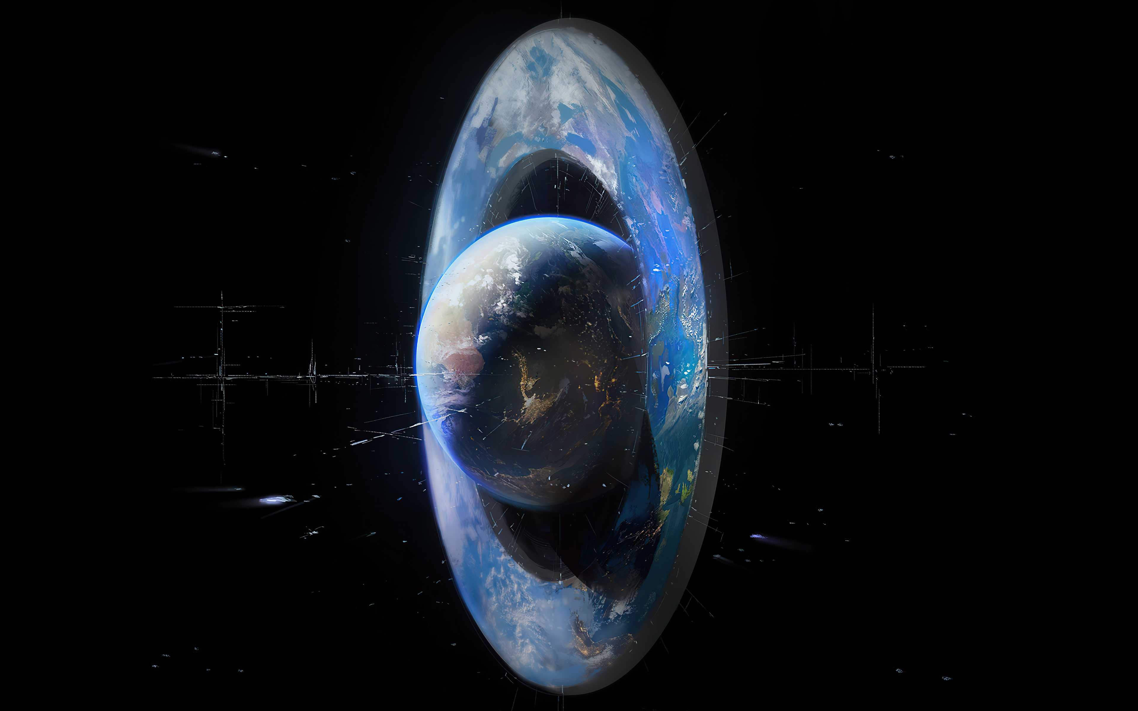 Download Sci Fi Planet 4k Ultra HD Wallpaper by JC Jongwon Park