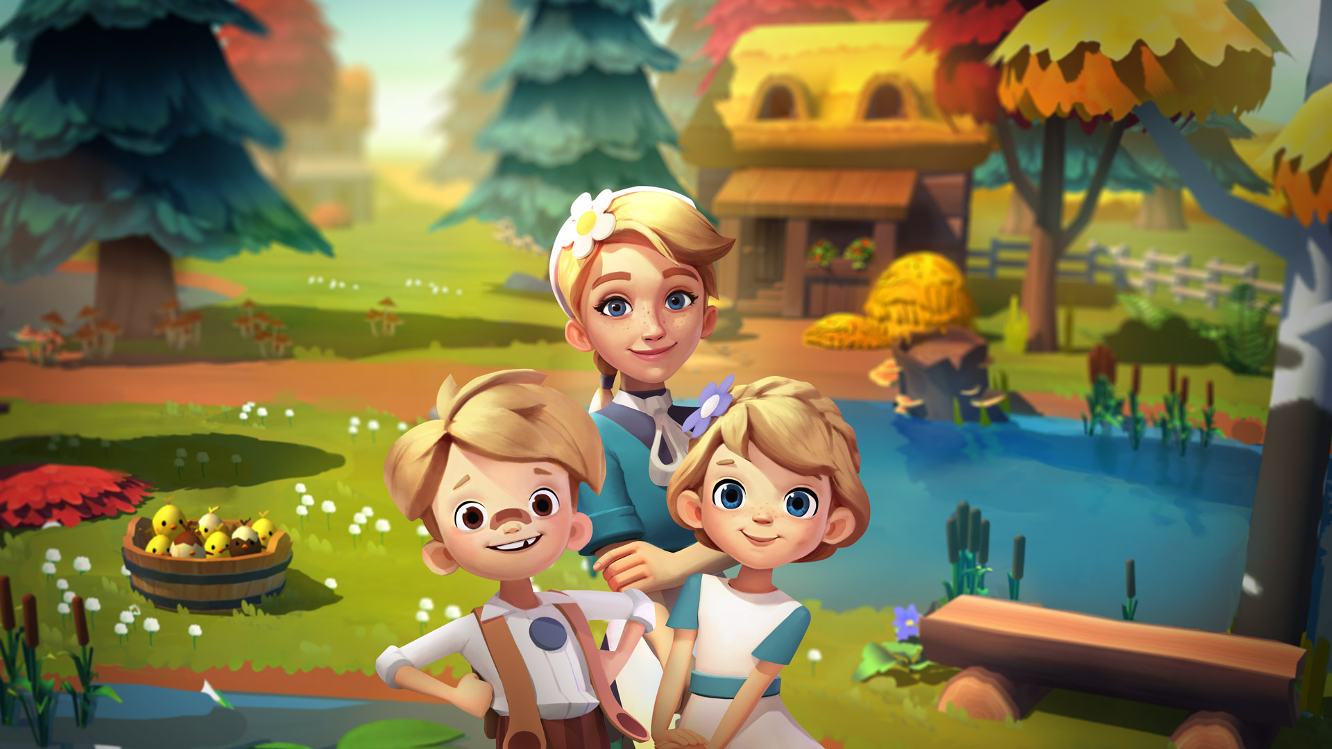 Video Game Big Farm: Story HD Wallpaper | Background Image