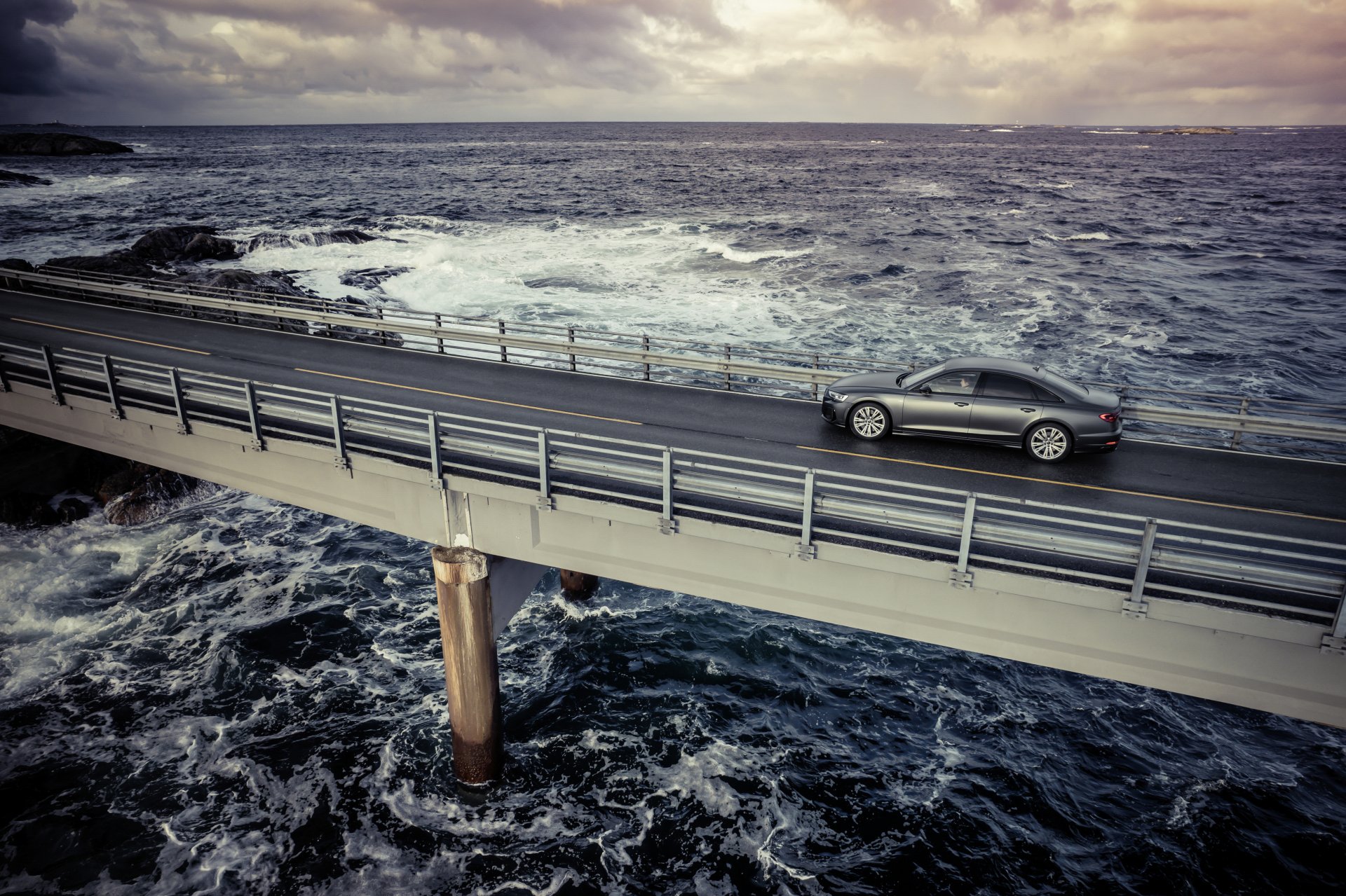 Download Audi A8 Quattro S Line Vehicle Audi A8 4k Ultra HD Wallpaper