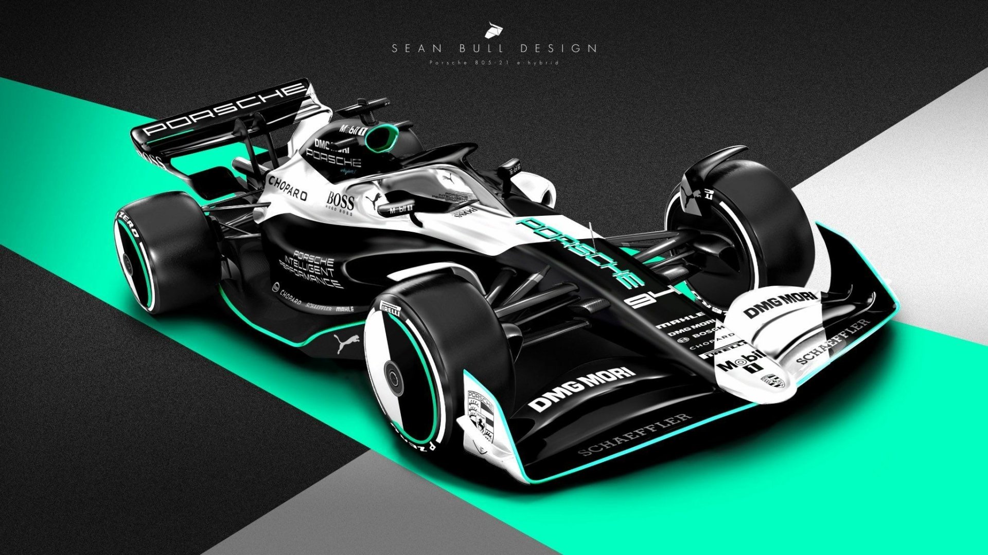 Download Concept Art F1 Sports HD Wallpaper by Sean Bull Design