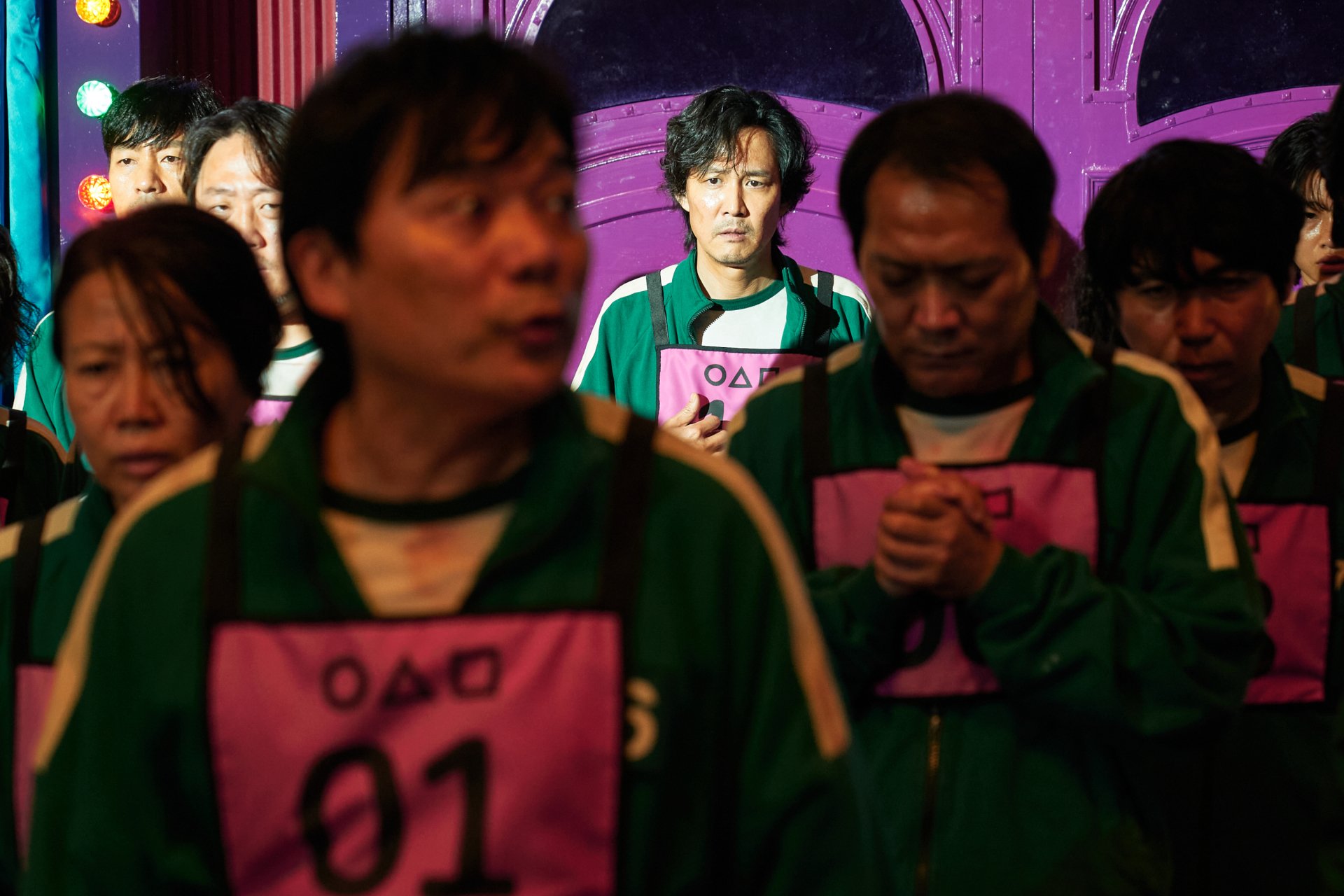 Download Lee Jung-jae TV Show Squid Game HD Wallpaper