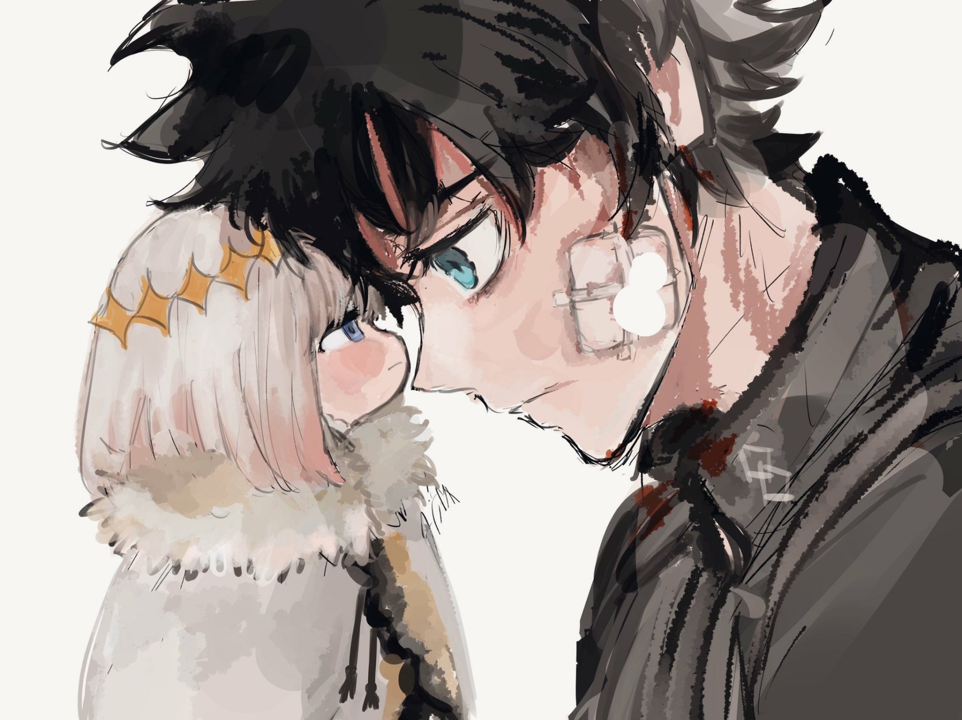 Download Pretender (Fate/Grand Order) Oberon (Fate/Grand Order) Ritsuka Fujimaru Anime Fate/Grand Order HD Wallpaper