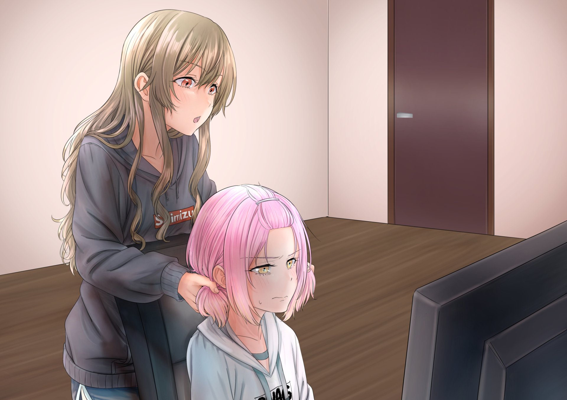 Download Kyoko Yamate Shinobu Inuyose Video Game D4DJ HD Wallpaper
