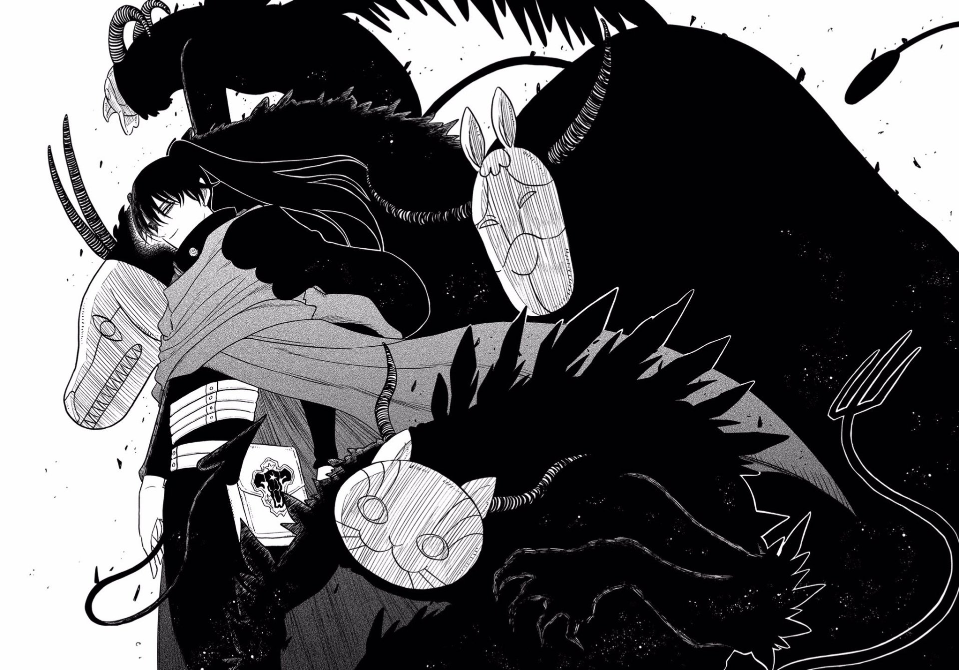 Download Nacht (Black Clover) Anime Black Clover HD Wallpaper